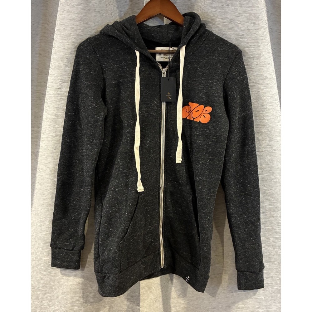 Starbucks Jade Purple Brown Blend Full Zip Hoodie Large NYC Soft XS NWT